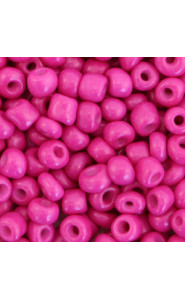 Glasperlen rocailles 6/0 Cerise pink